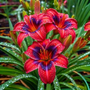 Лилейник Солар Вин купить по цене от 329р. в интернет-магазине «Посадика» с доставкой почтой в в Адыгейске и по всей России – [изображение №1].