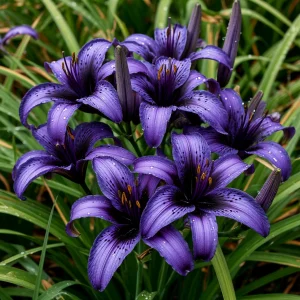 Лилейник Блю Айрис купить по цене от 324р. в интернет-магазине «Посадика» с доставкой почтой в в Адыгейске и по всей России – [изображение №1].